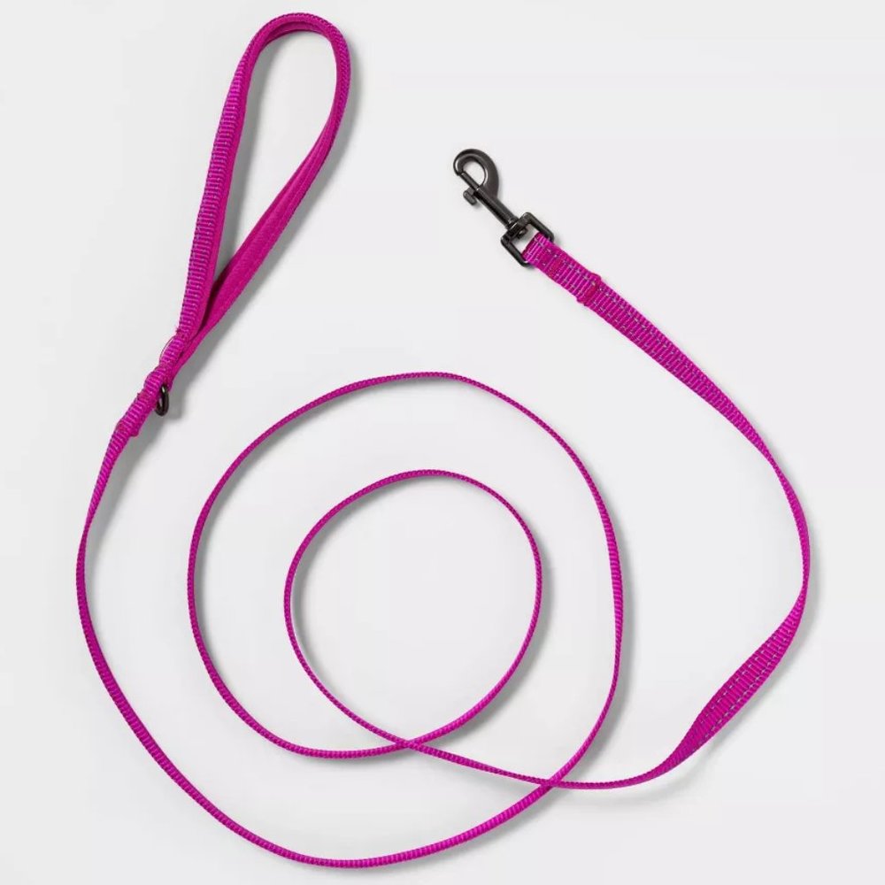 Boots & Barkley™ PINK Reflective Comfort Dog Leash